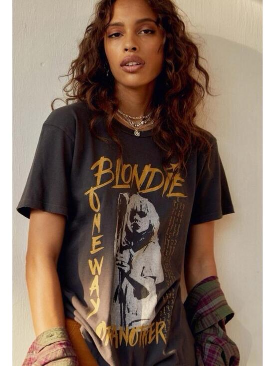Daydreamer Tops - Daydreamer Blondie One Way or Another Weekend Oversized Tee Sz S Cotton